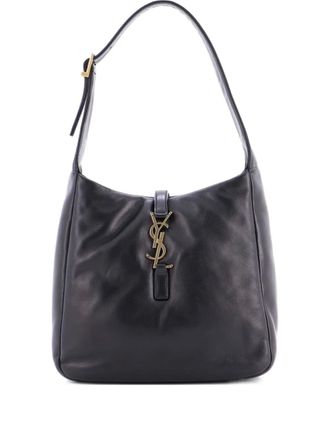 Saint Laurent Le 5 a 7 Supple Leather Small hobo bag - Nero