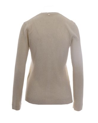Liu Jo Viscose Knit with Lurex Cardigan - Gold