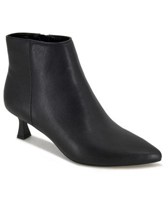 Kenneth Cole Reaction Womens Kenneth Cole Reaction Bexx Boots Black Kitten Heel Bootie RHS7590