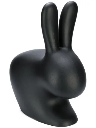 QEEBOO Sedia bambino Rabbit - Nero