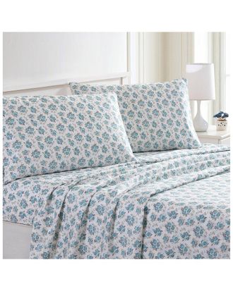 Modern Threads Forever Roses Printed 4Pc Sheet Set