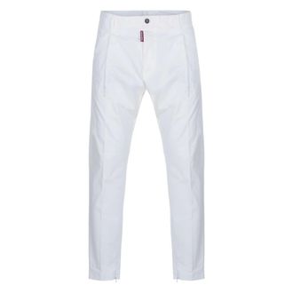 Dsquared2 Super Light New Dan Broek - Heren - Broeken - Wit - Maat: L Katoen