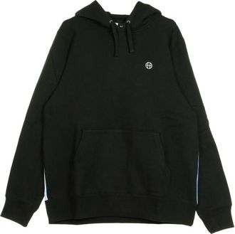HUF Fleece Hoodie - Heren - Hoodies - Zwart - M - Polyester - Hoodies & sweatvesten