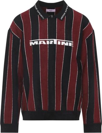 Martine Rose Zwart T-shirt & Polo Aw 25 - Heren - Polos - Rood - XL - Tops