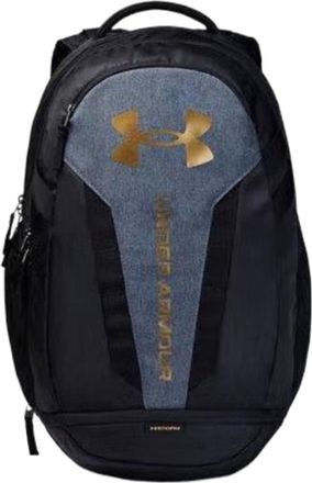 Under Armour Hustle 5.0 Backpack Black Gold 1361176-004
