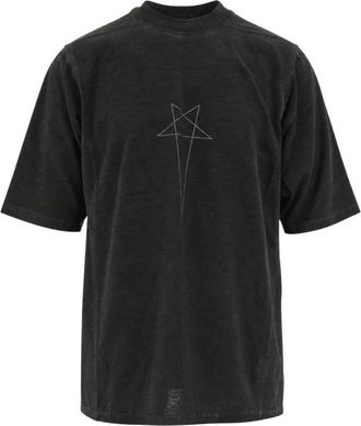 Rick Owens Jumbo SS T - Heren - T-shirts - Zwart - XS - Katoen - Tops