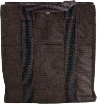 Herm&egrave;s Pre-owned Backpacks, female, Brown, Size: ONE SIZE Pre-owned Herline Back Pack