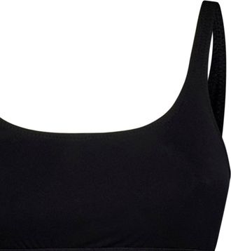 Tom Ford Womens Top Round-Neck Sleeveless Black Tops