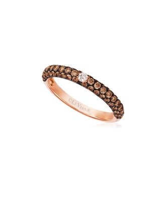 Le Vian Bands 14K Rose Gold 0.88 ct. tw. Diamond Ring