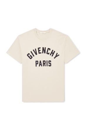 Givenchy Logo-Appliqu&eacute;d Cotton-Jersey T-Shirt