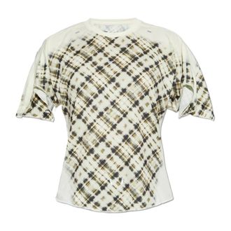 Charlotte Knowles Mujer, Camisetas, Beige, Talla: S