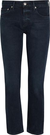 A Gold E Agolde Cocktail Ankle Skinny-leg Jeans - Dark Blue - 27 (W27 / UK8-10 / S)