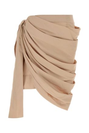Chlo&eacute; Lightbeige Exterior: Cotton Lining: Silk Gonne Skirt
