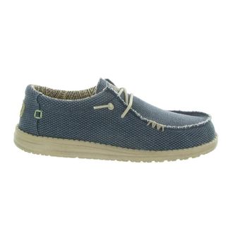Hey Dude Gevlochten Naturel Schoenen - Heren - Veterschoenen - Blauw - 44 EU - Schoenen