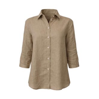 Marella Shirts, female, Beige, Size: XL Shirts