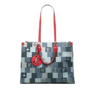 Louis Vuitton Pre-owned Onthego Tote Bag - Pre-owned - Mujer - Azul - ONE SIZE