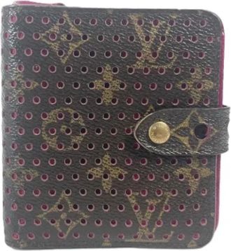 Louis Vuitton Pre-owned Vintage Monogram Bi-fold Wallet - unisex - Vintage Accessoires - Bruin - ONE Size - Vintage