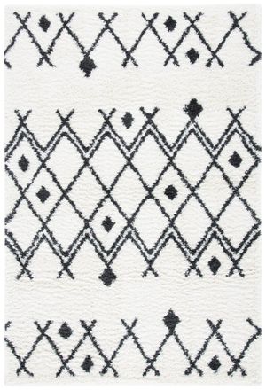 Safavieh Alfombra yute neutrale/blu scuro 122 x 183 cm