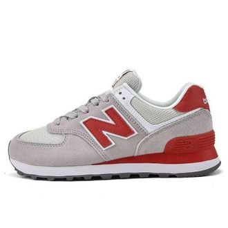 New Balance (WMNS) New Balance 574 Series Of Grey Red WL574WNB