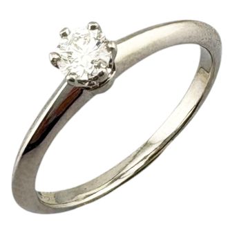 Tiffany & Co. Platinum Platinum 950 Band Ring (Pre-Owned)