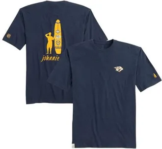 Johnnie-O Mens johnnie-O Navy Nashville Predators Heathered Spencer T-Shirt at Nordstrom, Size Xx-Large