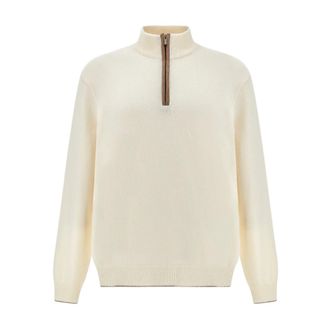 Paul & Shark Pullover con mezza zip - - Knitwear - Uomo - Beige - S