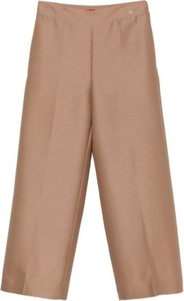 Curiel straight-leg trousers - Brown
