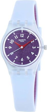 Swatch Powder Plum Quartz Ladies Watch LL126