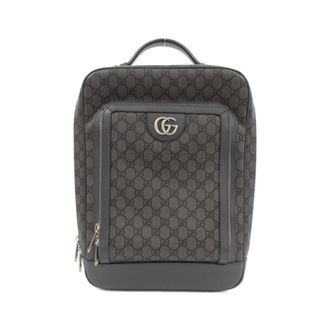 Gucci Gray Gg Supreme Backpack (Pre-Owned)