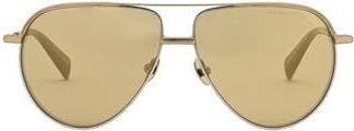 AllSaints Murphy 58mm Aviator Sunglasses in Silver/Gold at Nordstrom Rack