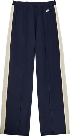 Wales Bonner Wales Bonner Motion Panelled Jersey Track Pants - Navy - XL