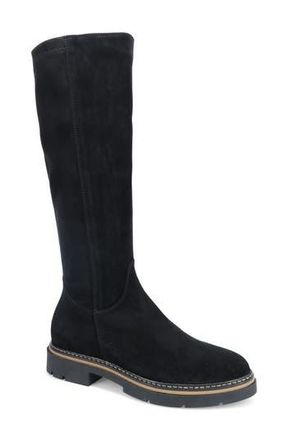 Ron White Allegra Water Resistant Knee High Boot in Onyx at Nordstrom Rack, Size 9.5Us / 40Eu