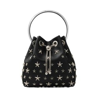Jimmy Choo London Bolso tipo cubo Bon Bon - Bags - Mujer - Negro - ONE SIZE