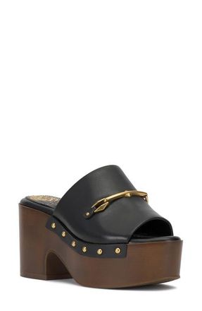 Vince Camuto Efellan Platform Sandal in Black at Nordstrom, Size 6.5
