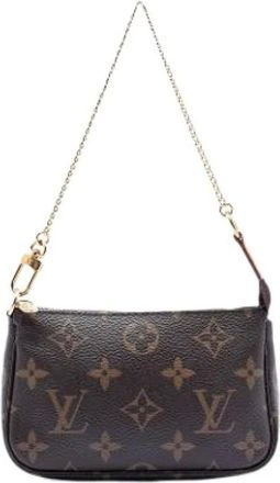 Louis Vuitton Pre-owned Mini Bags, female, Brown, Size: ONE SIZE Pre-owned Mini Pochette Accessoires
