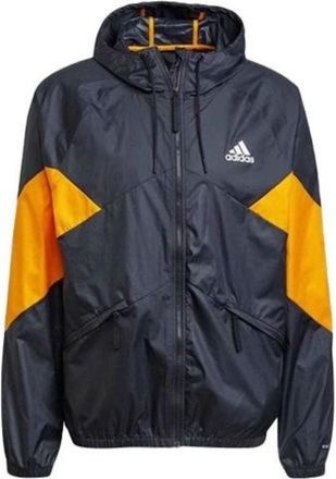 adidas Back to Sport WIND.RDY Jacket Black Yellow GT6561