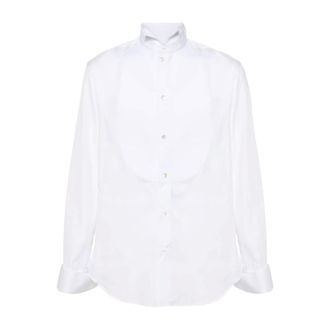 Giorgio Armani Icon Tuxedo Shirt - male - Giorgio Armani - Formal Shirts - White - 2XL - Shirts