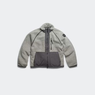 Canada Goose Westport Fleece Jacket (Men, Stratus Grey/Anchor Grey, XXL)