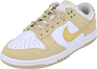 Nike Nike Womens Dunk Low Trainers Fn7167 Sneakers Shoes, Albaster Soft Yellow White 700, 4.5 UK
