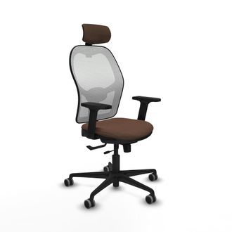 Piqueras y Crespo Silla De Oficina Piqueras Y Crespo Ergon&oacute;mica Negro Espuma