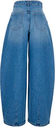 Jacquemus Womens Jeans Le De-Nimes Ovalo Blue Cotton