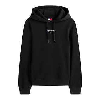 Tommy Jeans Felpa - Dames - Hoodies - Zwart - L - Hoodies & sweatvesten