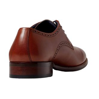Johnston & Murphy Stockton Plain Toe Tan 59-2470-240 Mens