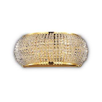 Netlighting Pasha 3 Light Wall Light Gold