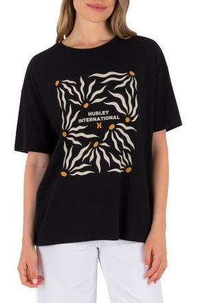 Hurley Medley Cotton Graphic T-Shirt in Black at Nordstrom Rack, Size X-Small