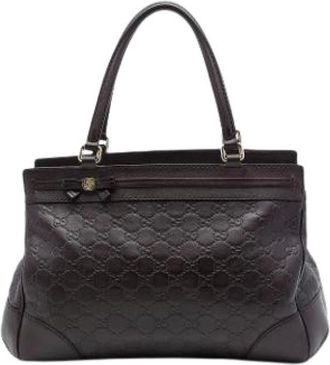 Gucci Borsa Mayfair Pre-owned - - Pre-owned - Donna - Marrone - ONE SIZE