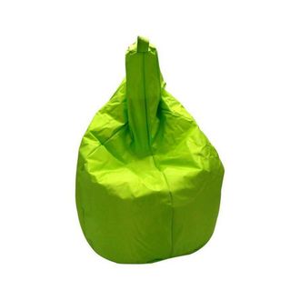 Talamo Italia Dmora Pouf De Couleur Unie, Couleur Verte, Dimensions 80 X 120 X 80 Cm