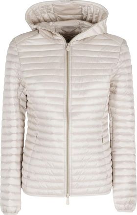 Save The Duck Alexa Down Jacket - Dames - Winterjassen - Beige - XL - Polyester - Jassen
