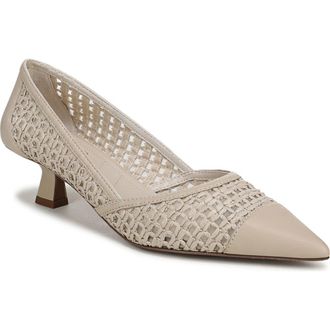 Franco Sarto Jarelie Pointed Toe Pump in Beige at Nordstrom Rack, Size 8.5