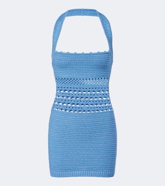 Retrof&ecirc;te Retrof&ecirc;te Ronni cotton-blend crochet minidress